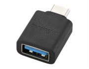 Kensington CA1010 - USB adaptér - 24 pin USB-C (M) do USB typ A (F) - 5 V - 3 A - neobsahuje halogen, lisovaný - černá