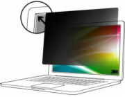 3M Bright Screen Privacy Filter - Filtr pro zvýšení soukromí k notebooku - odstranitelné - sklopným - 13.6" - černá
