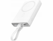 Magnetická powerbanka Joyroom se stojánkem JR-PBM01, 20W, 10000mA (bílá)