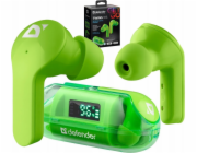 Sluchátka Bluetooth TWINS 916 ZELENÁ