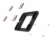 Compulocks Universal Invisible Mount Plate - Upevňovací komponent (univerzální montážní deska) - pro notebook / tablet - černá - upevnitelné na stojan