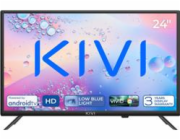KIVI - 24 , HD, Android TV11, Black, 1366x768, 60 Hz, 2x5W, 17 kWh/1000h , BT5.1, HDMI 3x, USB 2x