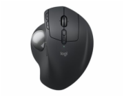 Logitech Ergo Series MX Ergo S - Kulový ovládač - ergonomický - pokročilý - optický - 8 tlačítka - bezdrátový - Bluetooth, 2.4 GHz - USB přijímač Logitech Logi Bolt - grafit