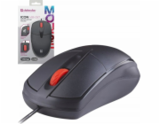 POČÍTAČOVÁ MYŠ DEFENDER ICON MB-057 OPTICKÝ 1000 dpi 3P ČERNÁ SILENT CLICK