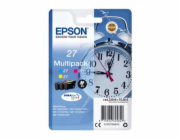 Epson 27 Multi-Pack - 3-balení - 10.8 ml - žlutá, azurová, purpurová - originální - blistr s RF / akustickým alarmem - inkoustová cartridge - pro WorkForce WF-3620, WF-3640, WF-7110, WF-7210, WF-7610,