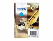 Epson 16 - 3.1 ml - azurová - originální - blistr s RF alarmem - inkoustová cartridge - pro WorkForce WF-2010, 2510, 2520, 2530, 2540, 2630, 2650, 2660, 2750, 2760