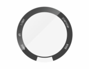 PanzerGlass - Ochrana obrazovky pro chytré hodinky - sklo - barva rámu černá - pro Garmin Forerunner 265S