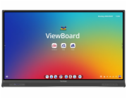 ViewSonic Flat Touch Display IFP6553/ 65"/ UHD/450nits, 5000:1, 8G RAM/128GB/HDMI/VGA/USB-C /RJ45 x2, RS232 x1, Grey