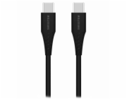 Swissten nabíjecí kabel usb-c / usb-c 1,0 m černý