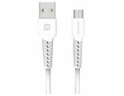 Swissten datový kabelusb/micro usb bílý 1,2m  (samoprodavač)