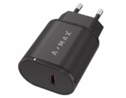 Aligator síťová nabíječka A-MAX PD 20W USB-C černá
