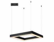 IMMAX NEO CANTO SLIM SMART závěsné svítidlo 80x80x7cm 60W, černé, Zigbee 3.0, TUYA