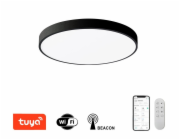 IMMAX NEO LITE SEMPLICI SMART stropní svítidlo 40cm 36W 2736 lm, s podporou BEACON, Wi-Fi, TUYA, černé