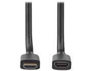 NEDIS prodlužovací Ultra High Speed HDMI 2.1 kabel s ethernetem/ 8K@60Hz/ zlacené konektory HDMI-HDMI/ černý/ 1m