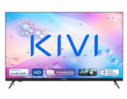 KIVI - 32 , HD, AndroidTV 11, Černá, 1366x768, 60 Hz, rep.2x8W, 26 kWh/1000h , HDMI 3x, USB 2x,
