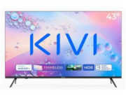 KIVI - 43 , UHD, Android TV 11, Černá, 3840x2160, 60 Hz, rep. 2x12W, 50 kWh/1000h , BT5.1, HDMI 4x, USB 2x