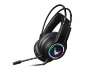 PLATINET VARR herní RGB headset s mikrofonem 2x3.5 jack