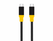 Tactical BlackBird Kabel USB4 1m Black/Yellow