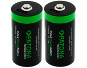 PATONA nabíjecí baterie LR14 (C) Li-lon 2300mAh 1,5V s USB-C nabíjením, 2ks v balení