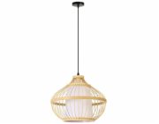 IMMAX BOHO PINCHOS designové závěsné svítidlo, D40cm, E27, bambusové dřevo