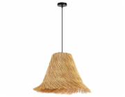 IMMAX BOHO NATURALEZA designové závěsné svítidlo, D45cm, E27, přírodní ratan