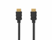 NEDIS High Speed HDMI 2.0 kabel s ethernetem/ 4K@60Hz/ zlacené konektory HDMI-HDMI/ černý/ bulk/ 10m