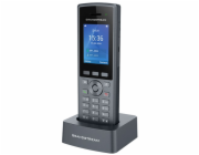 Grandstream DP735 SIP DECT odolná ručka, 20 SIP účtů, IP67, 65 hodin hovoru, 2,4" barevný LCD