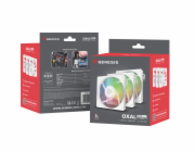 Ventilátor Genesis OXAL 120 ARGB, 3-Pack, Bílý