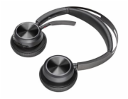 Poly Voyager Focus 2 bezdrátová náhlavní souprava, USB-A/C adaptér, stereo