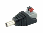 XtendLan Napájecí redukce jack/svorkovnice - JACK 5,5/2,1mm (k zařízení) na rychlosvorku