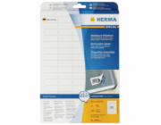 Herma Etiketten weiß   35,6x16,9 25 Blatt 2000 St. ablösbar 10003