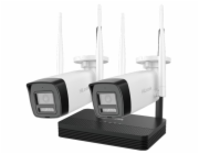 HiLook Powered by HIKVISION/ WiFi Bullet KIT IKS-2044BH-PH/W/ 4Mpx/ 2x kamery IPC-B140HA-LDF/W/ 1x NVR-DS-7104NI-S1/W