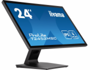 iiyama ProLite T2452MSC-B1AG - LED monitor - 24" (23.8" zobrazitelný) - dotykový displej - 1920 x 1080 Full HD (1080p) - IPS - 400 cd/m2 - 1000:1 - 14 ms - HDMI, DisplayPort - reproduktory - matná čer