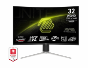MSI MAG/325CQRF QD E2/31,5"/VA/QHD/180Hz/0,5ms/Black/2R