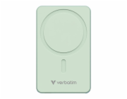 Verbatim Essential Power Bank magn.wirel. 5000mAh grün.  32226