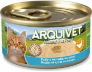 ARQUIVET Chicken in sauce with sprat - mokré krmivo pro kočky - 80g