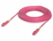 Ubiquiti OM4 Duplex LC UPC Fiber Patch Cable 15m - Multi-mode patch kabel, duplex LC, délka 15m