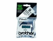 Brother M-K221SBZ - Černá na bílé - Role (0,9 cm x 4 m) 1 kazeta/y nelaminovaná páska - pro P-Touch PT-55, PT-65, PT-75, PT-80, PT-85, PT-BB4, PT-M95