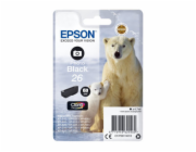 Epson 26 - 4.7 ml - foto černá - originální - blistr s RF / akustickým alarmem - inkoustová cartridge - pro Expression Premium XP-510, 520, 600, 605, 610, 615, 620, 625, 700, 710, 720, 800, 810, 820