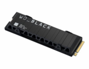 WD_BLACK SN850X NVMe SSD WDBB9H0020BNC - SSD - 2 TB - interní - M.2 2280 - PCIe 4.0 (NVMe) - integrovaný chladič - černá