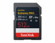 SanDisk Extreme Pro - Paměťová karta flash - 512 GB - Video Class V90 / UHS-II U3 / Class10 - SDXC UHS-II