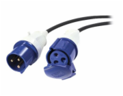 APC Modular IT Power Distribution Cable Extender - Prodlužovací šňůra - IEC 60309 32A (M) do IEC 60309 32A (F) - AC 400 V - 3 m - pro P/N: SY16K48H-PDNB, SY32K48H-PDNB, SY48K48H-PDNB, SY64K96H-NB, SY9