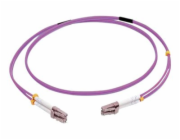 C2G 5m LC/LC OM4 LSZH Fibre Patch - Purple - Patch kabel - multirežim LC (M) do multirežim LC (M) - 5 m - optické vlákno - duplex - 50 / 125 mikron - OM4 - purpurová