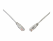 Solarix C5E-155GY-10MB - Patch kabel - RJ-45 (M) do RJ-45 (M) - 10 m - UTP - CAT 5e - lisovaný - šedá