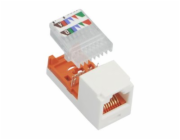 Panduit MINI-COM Mini-Jack TX5e - Modul - CAT 5e - UTP - RJ-45 - arktická bílá