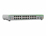 Allied Telesis CentreCOM AT-GS910/26XST - Přepínač - neřízený - 24 x 10/100/1000 + 1 x 100/1000/2.5G/5G/10G (uplink) + 1 x 1 Gigabit / 10 Gigabit SFP+ (uplink) - Lze montovat do rozvaděče