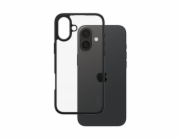 CARE by PanzerGlass - Zadní kryt pro mobilní telefon - vlajková loď - kompatibilita s MagSafe - polykarbonát, termoplastický polyuretan (TPU) - černá - pro Apple iPhone 16 Plus
