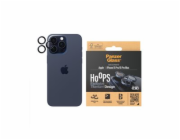 PanzerGlass Hoops - Chránič na objektiv pro mobilní telefon - sklo - barva rámu černá - pro Apple iPhone 15 Pro, 15 Pro Max