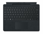 Microsoft Surface Pro Signature Keyboard - Klávesnice - s trackpad, akcelerometr, zásobník pro nabíjení a skladování Surface Slim Pen 2 - QWERTY - americká - černá
