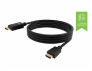 VISION - Kabel adaptéru - DisplayPort s piny (male) do HDMI s piny (male) - 2 m - černá - podporuje 4K